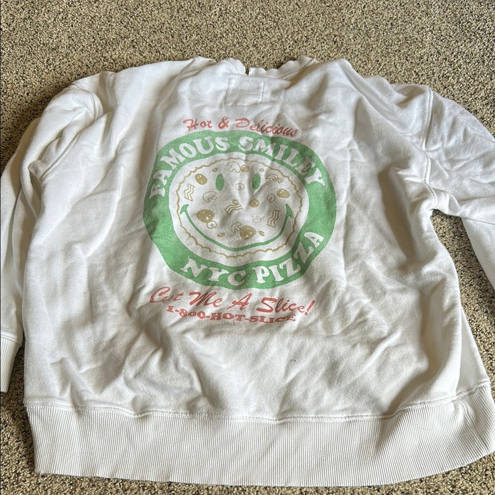 Aerie White Sweatshirt